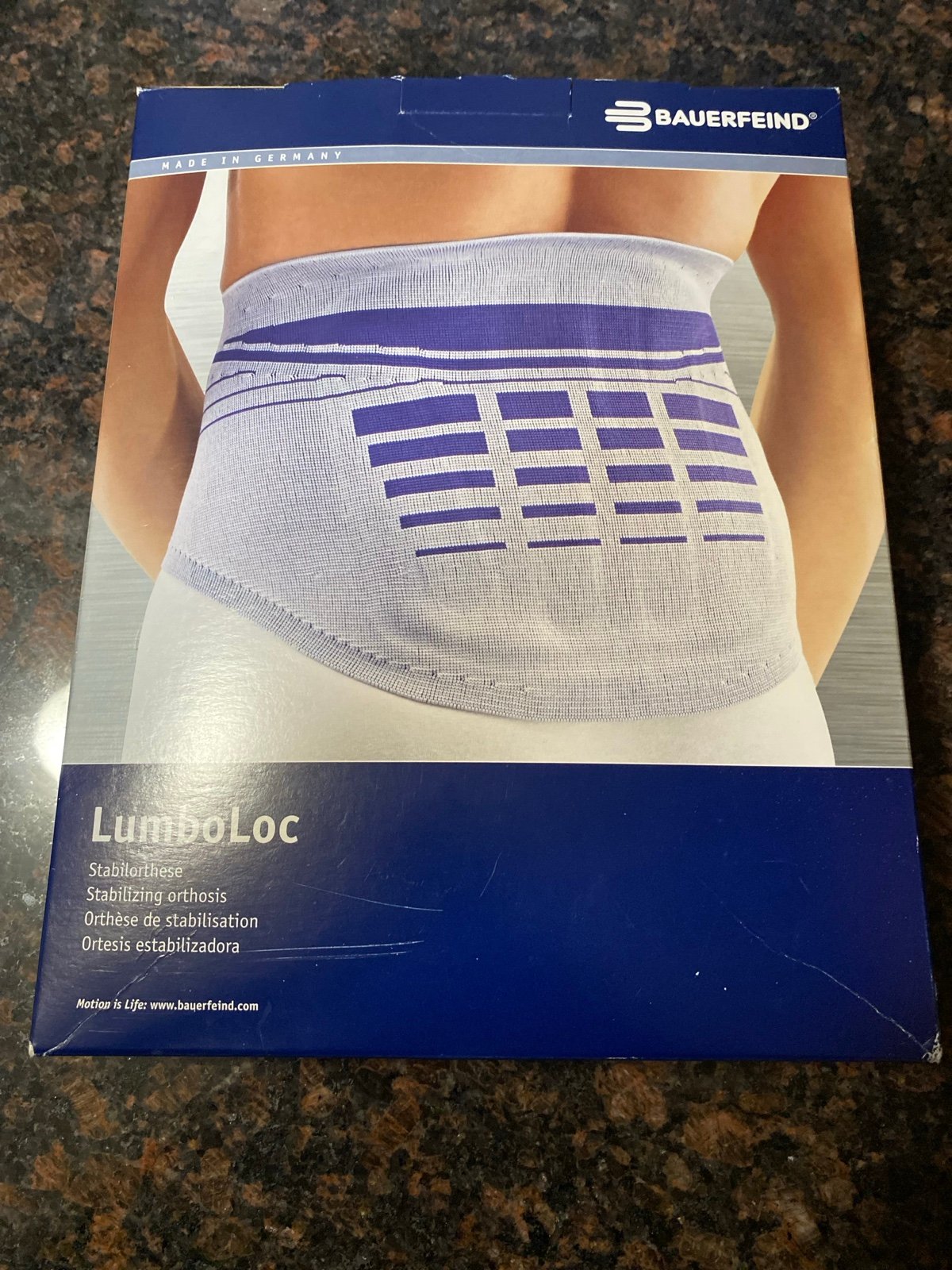 Bauerfeind LumboLoc Back Spine Lumbar Brace Support (Size 2)