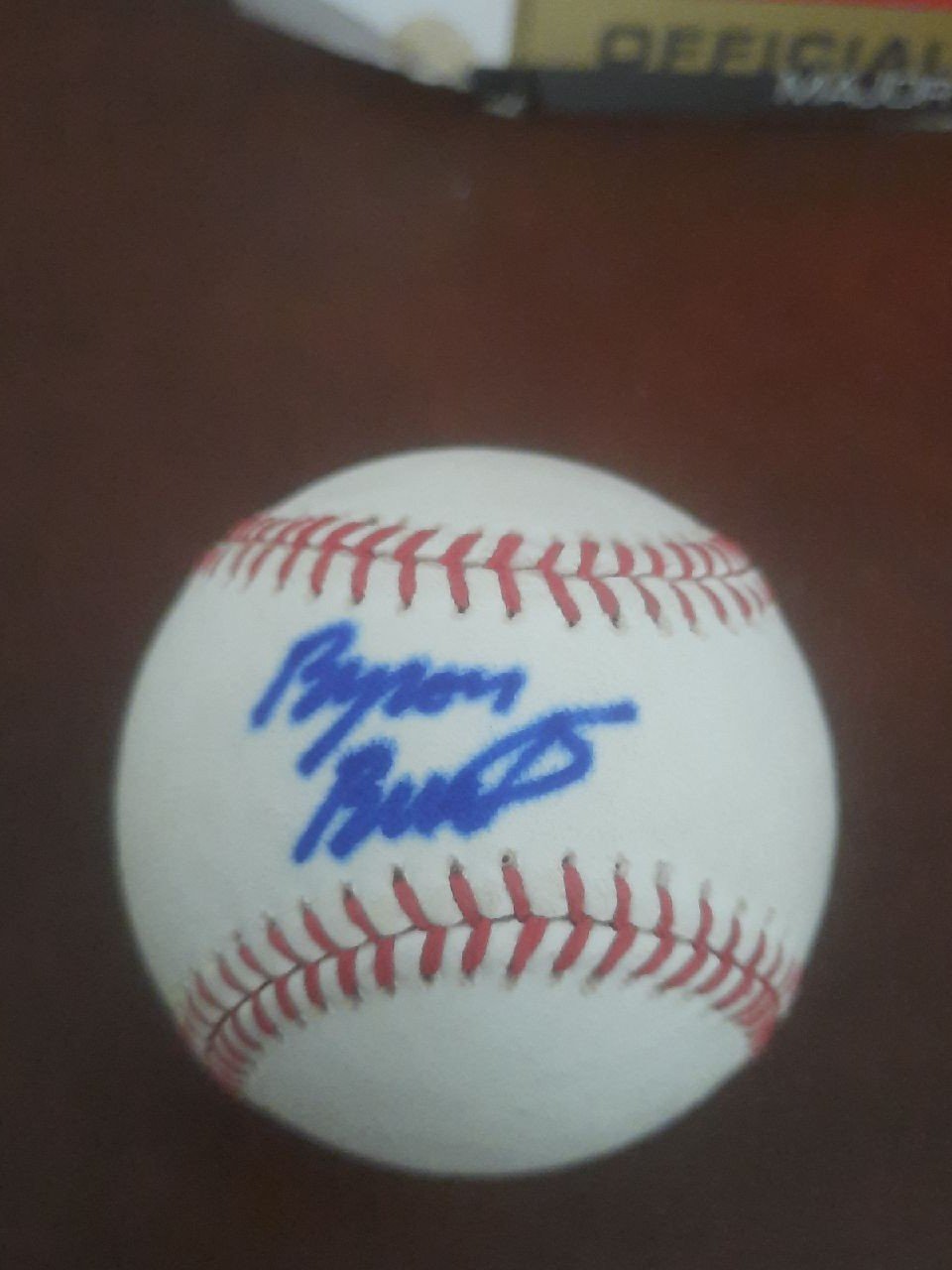 Byron Buxton gu signed baseball