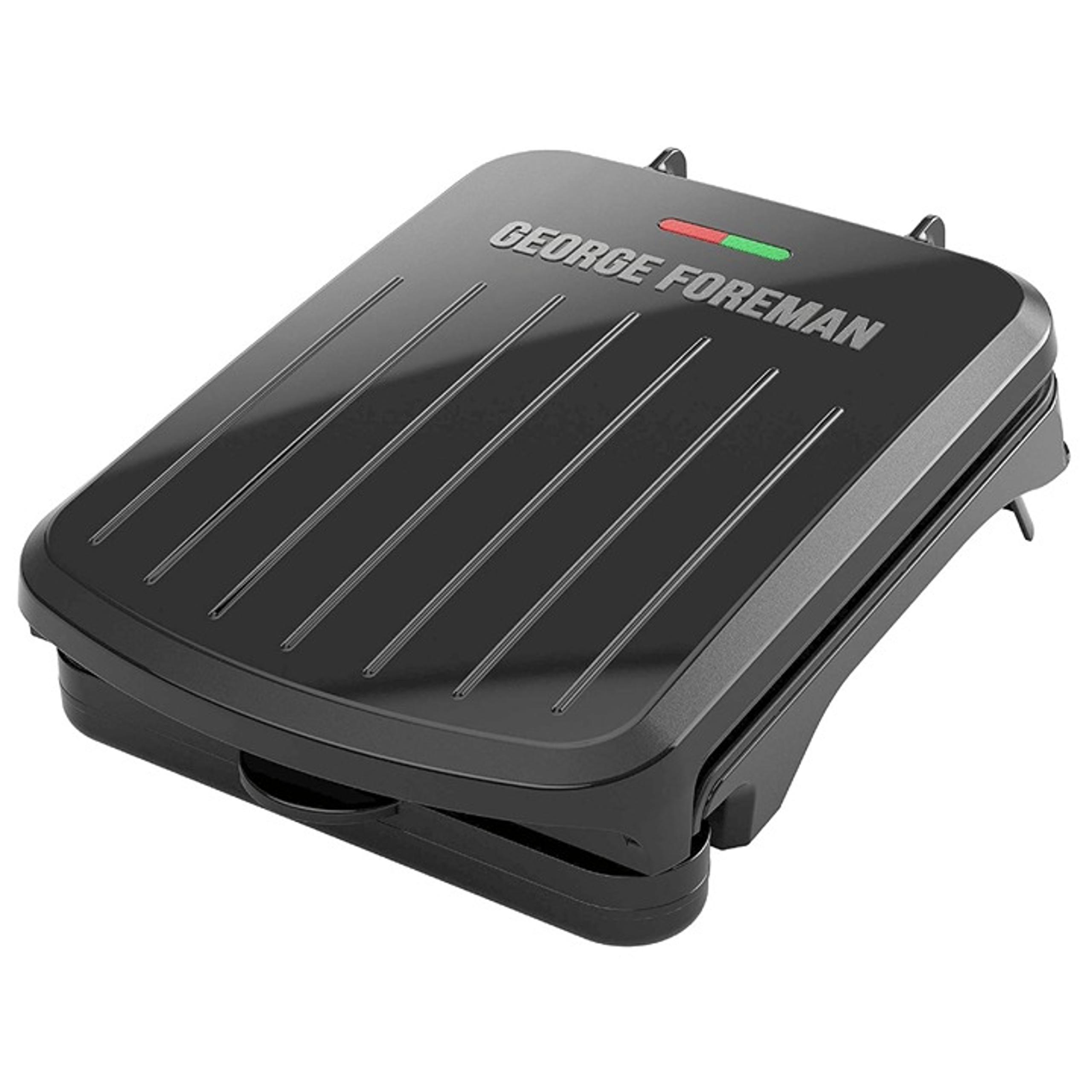 George Foreman 2-Serving Classic Plate Electric Indoor Grill GR012F-1BG
