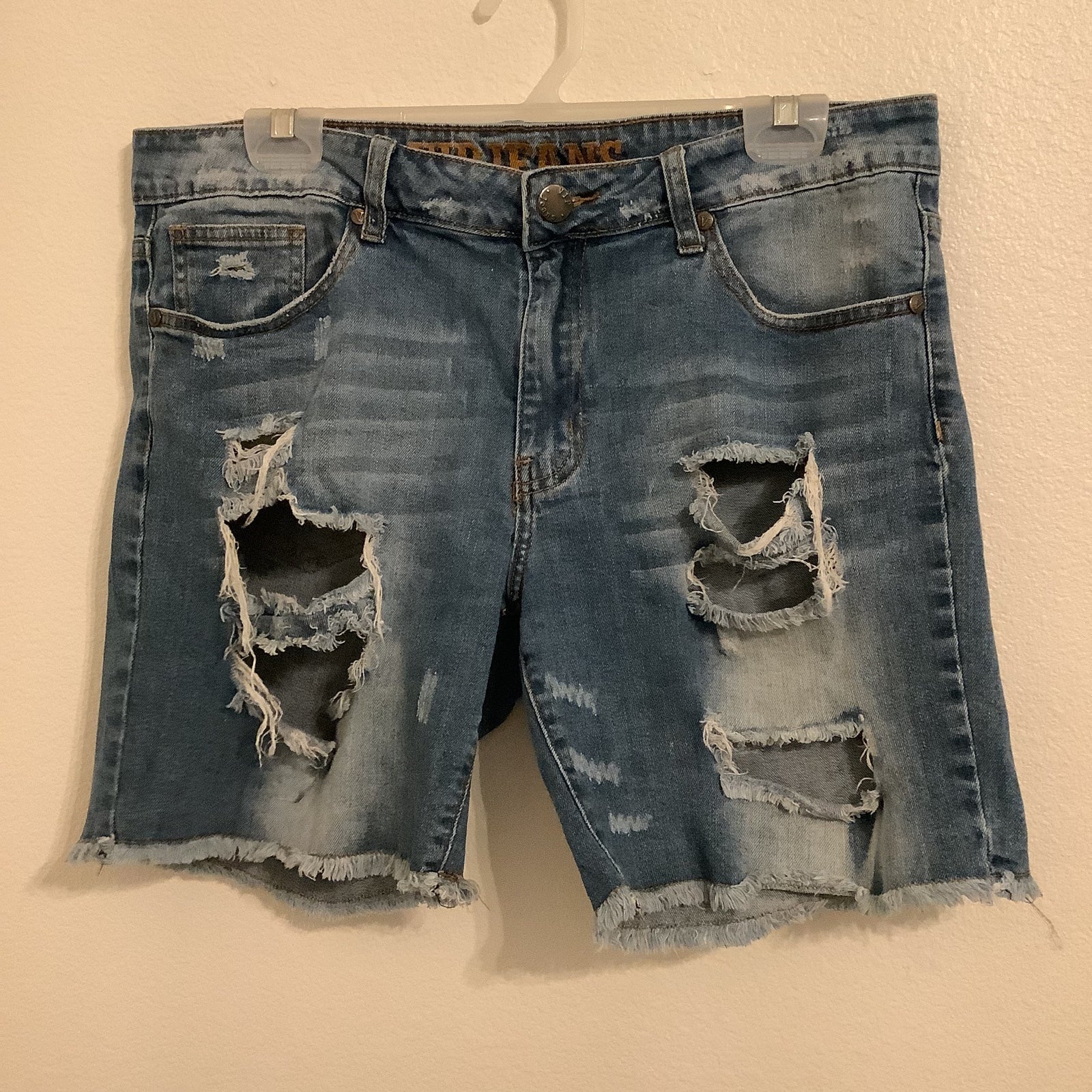VIP Jeans Dark Denim Shorts for Women Mercari