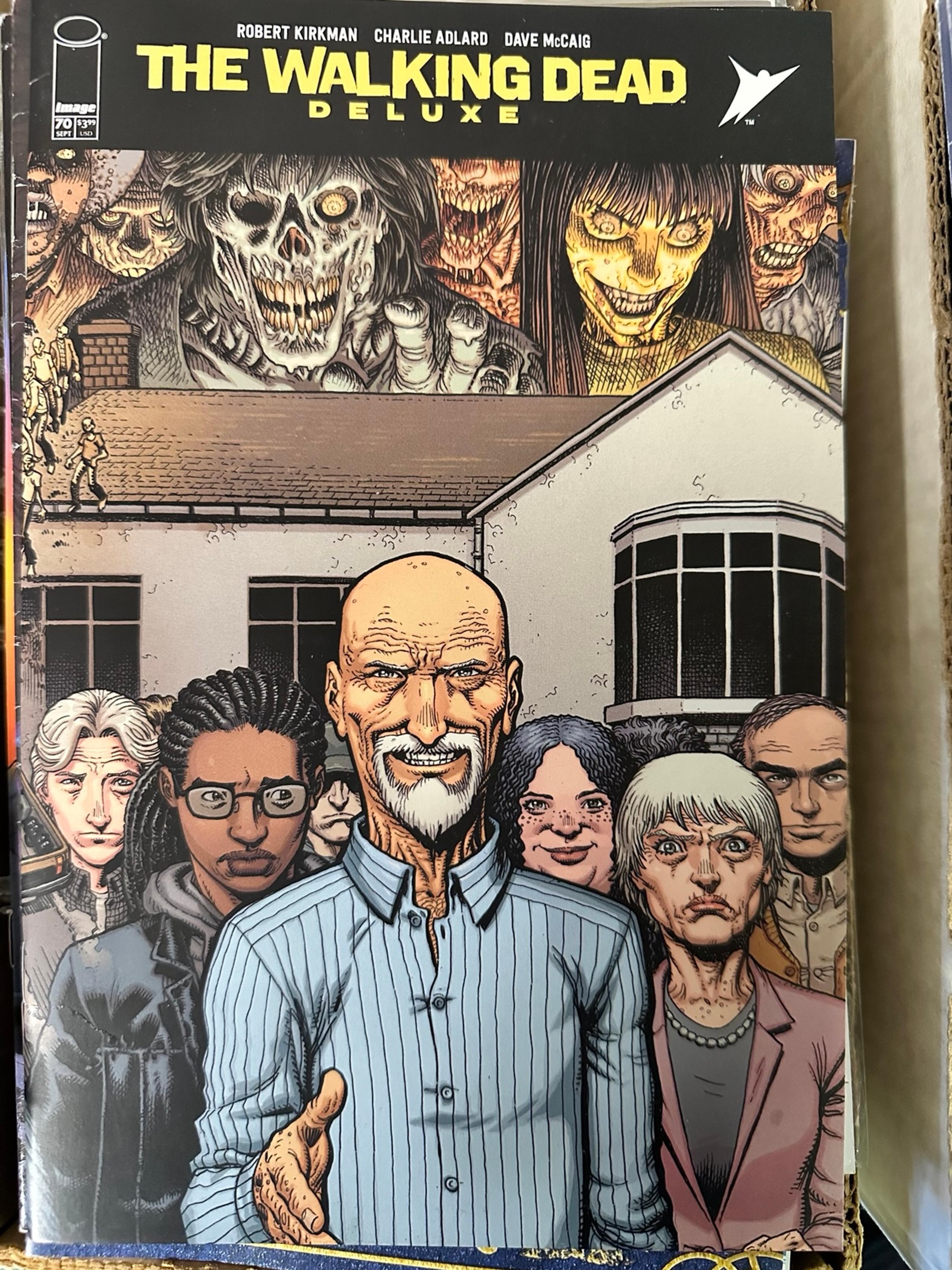 THE WALKING DEAD DELUXE #70 Cover  E Variant  IMAGE Comics
