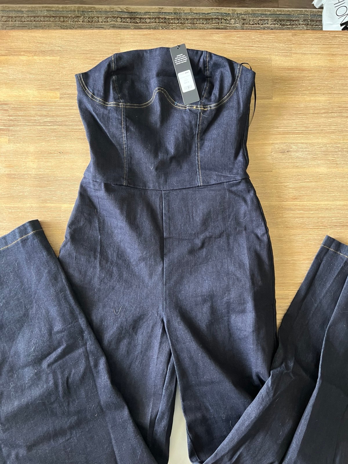 NEW Dark Wash Denim Jumpsuit