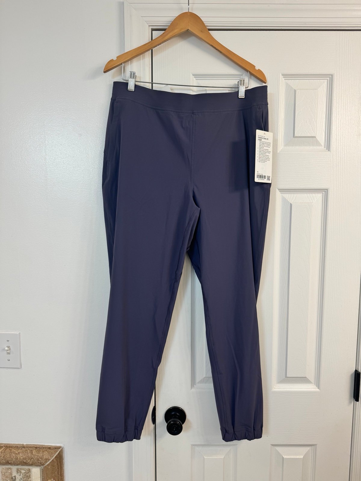 NWTS Lululemon purple adapted state HR Jogger sz 14