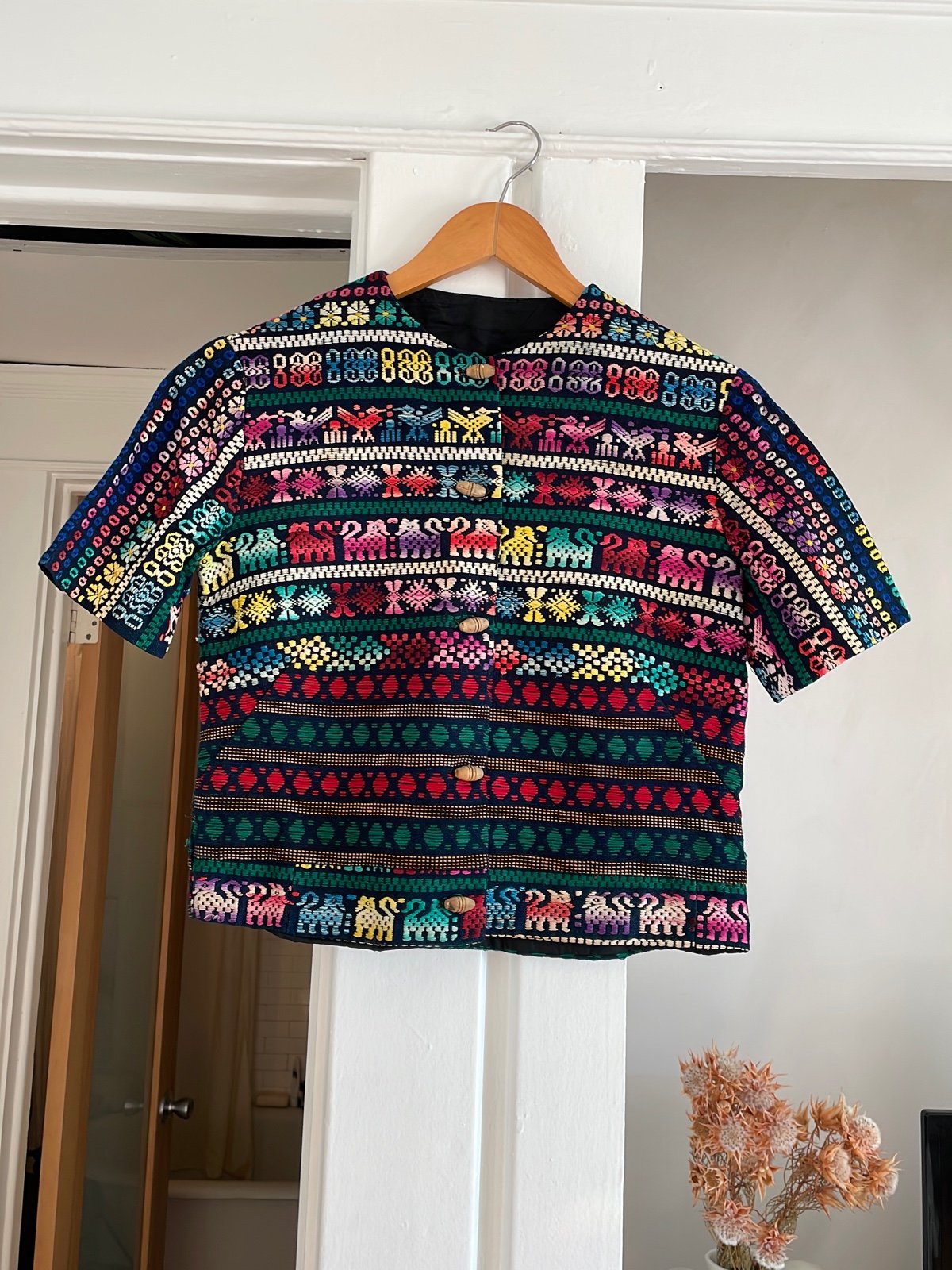 Unique Hand embroidered top