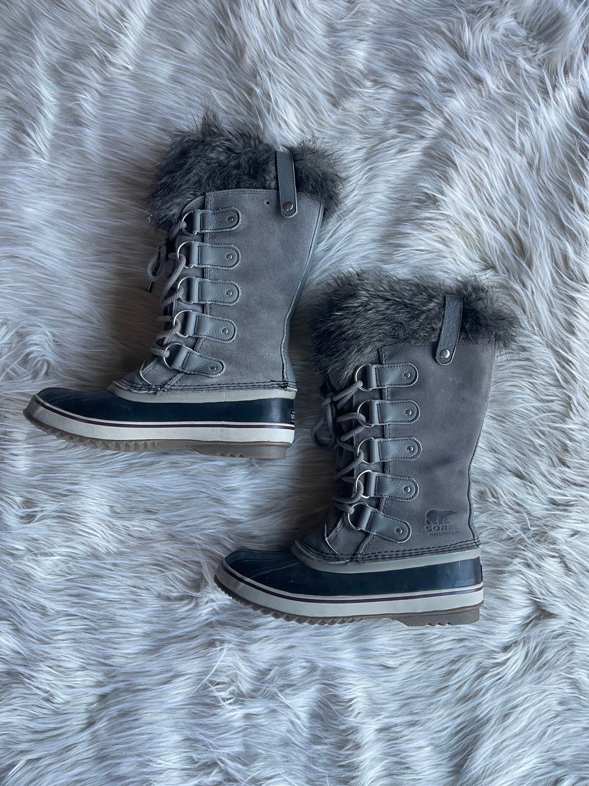 SOREL Women's Joan of Arctic Insulated Waterproof Winter Boots Size 10
