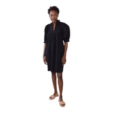 Never A Wallflower Women's High NeckVisit Dress Black