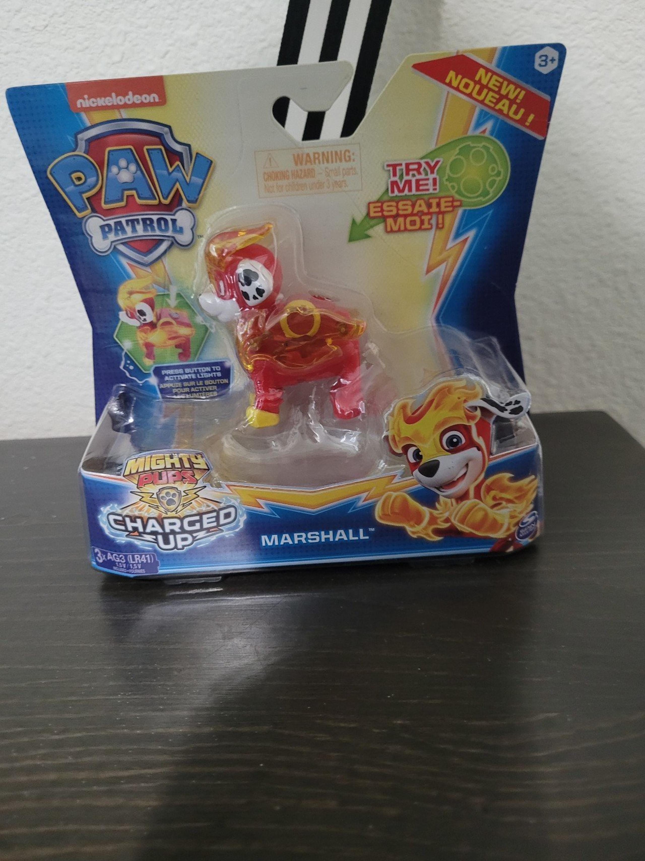 Paw patrol marshall charged up