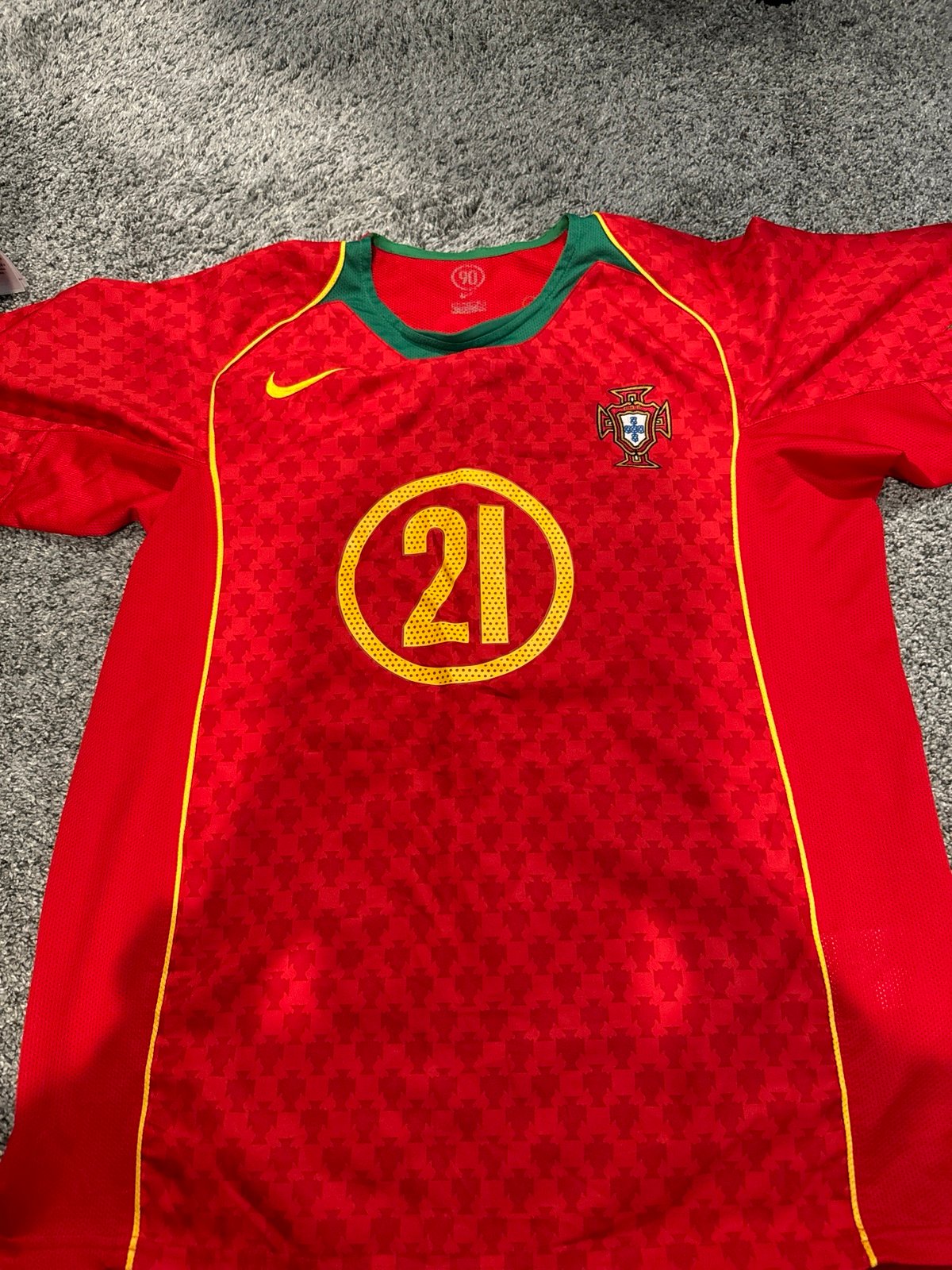 Nuno Gomes Portugal jersey