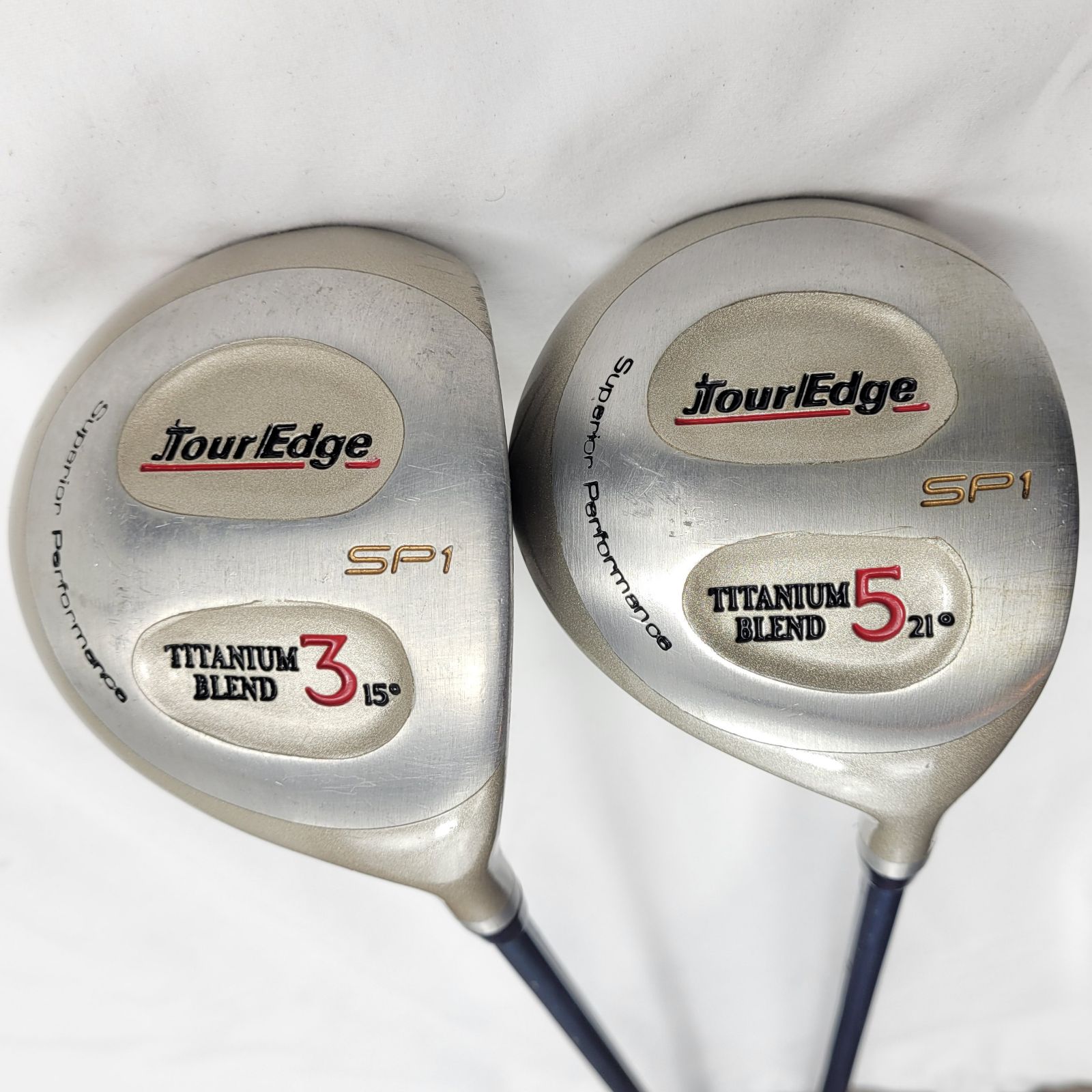 Tour Edge SP1 Titanium Blend 3 5 Wood Set Ladies Flex Graphite Shaft Right Hand
