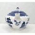 Vintage Blue Willow Johnson Brothers Teapot England 9.5 X 6 Asian Scene