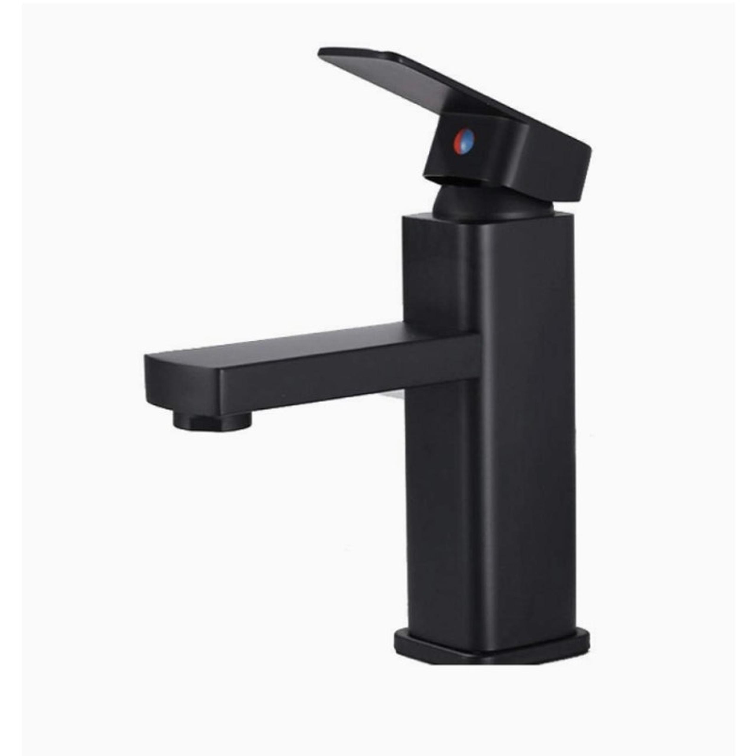 Matte Black Bathroom Faucet Single Hole, Single Handle Bathroom Faucet Modern