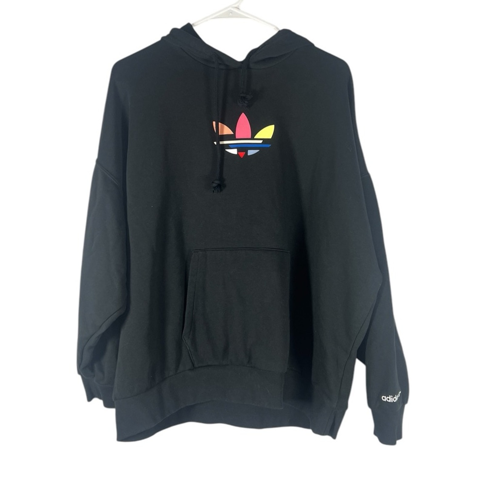 Adidas Adicolor Shattered Trefoil Oversized Hoodie Medium