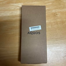 AQUOS wish3 Black, phone and case included.