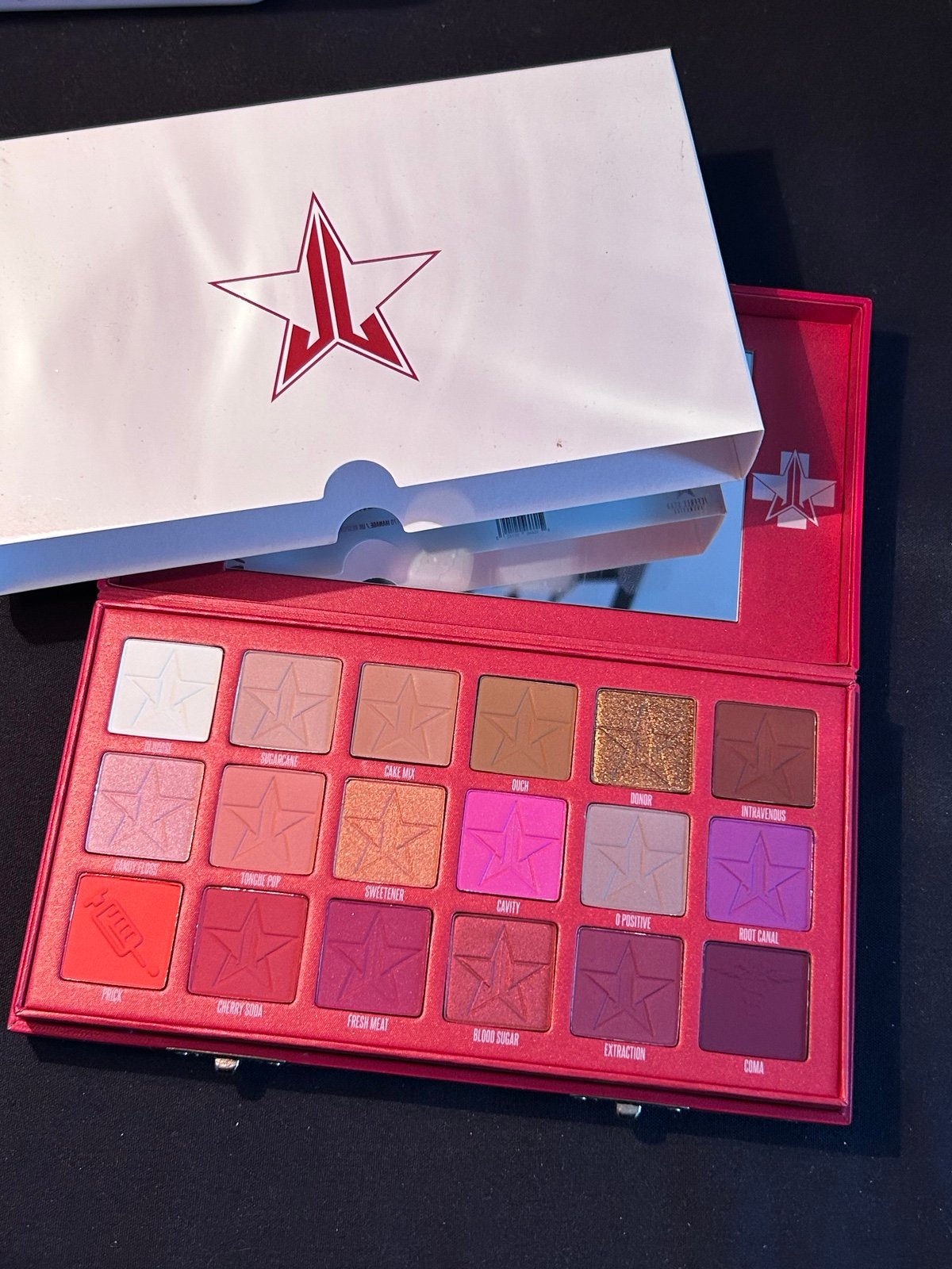 Jeffree Star Blood Sugar Eyeshadow Palette BNIB