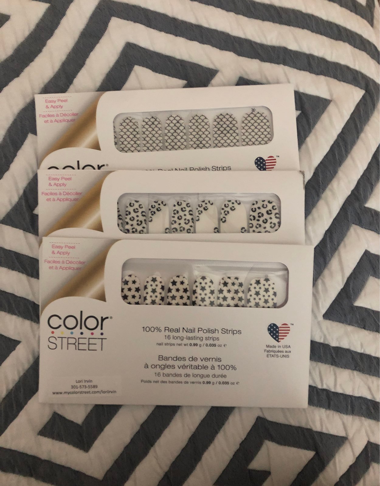 Color Street Clear nail art set