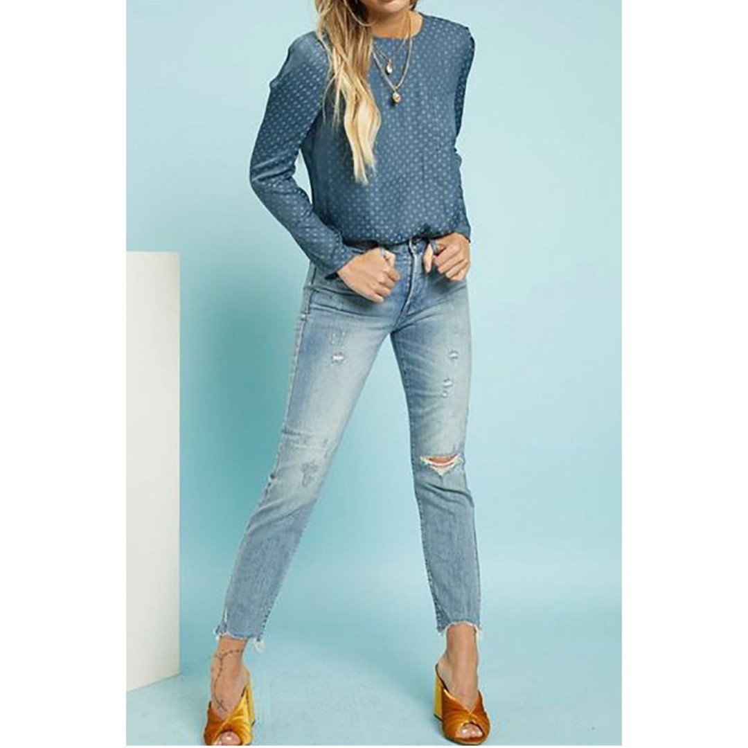 Pistola Nico High Rise Mom Fit Jeans Sz 25
