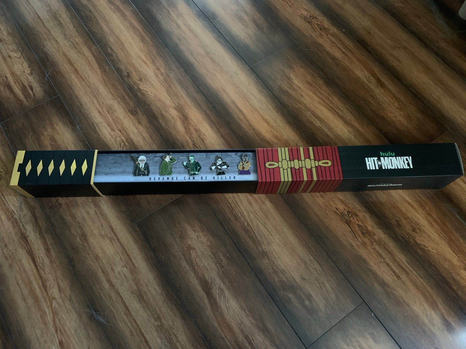 Marvel’s Hit Monkey Pins - Hulu Animayhem - detail