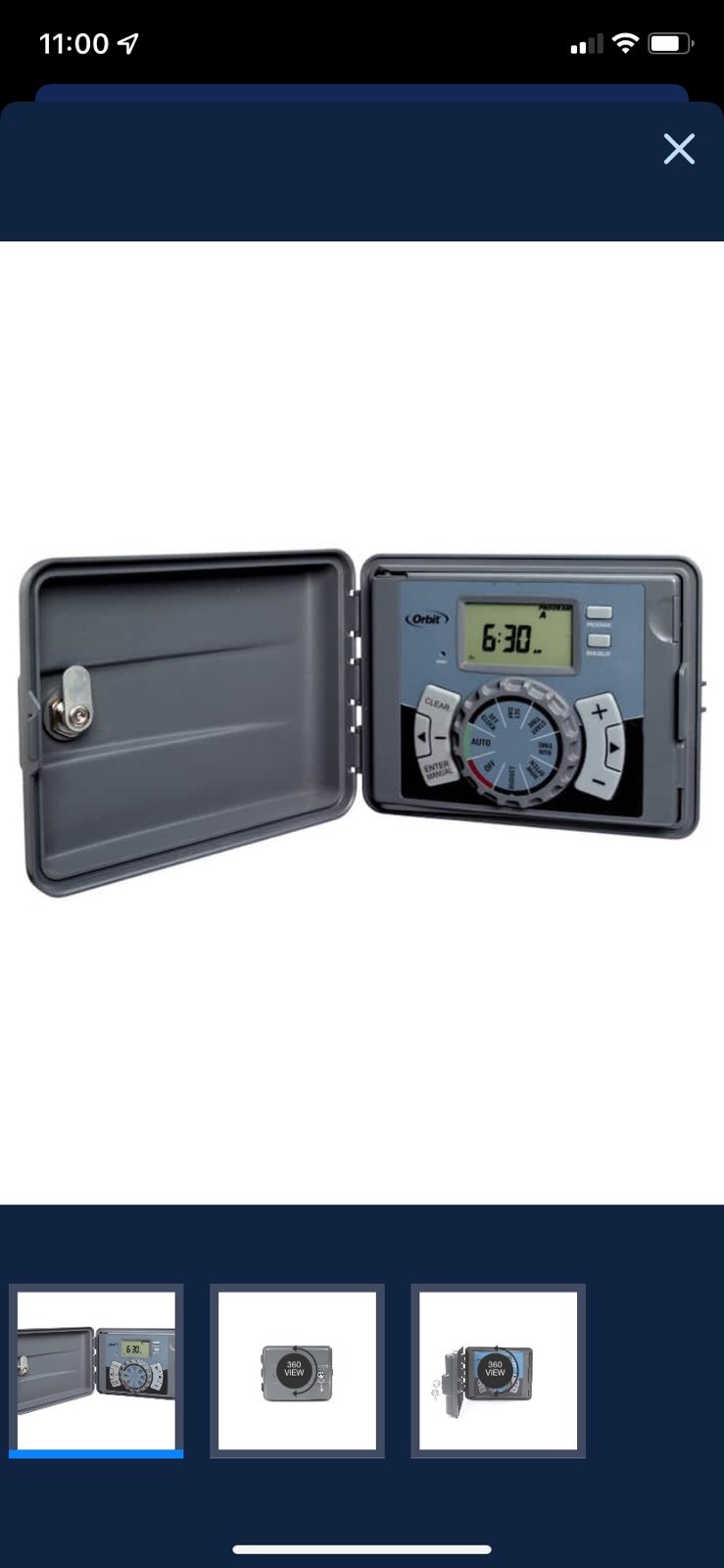 Irrigation timer