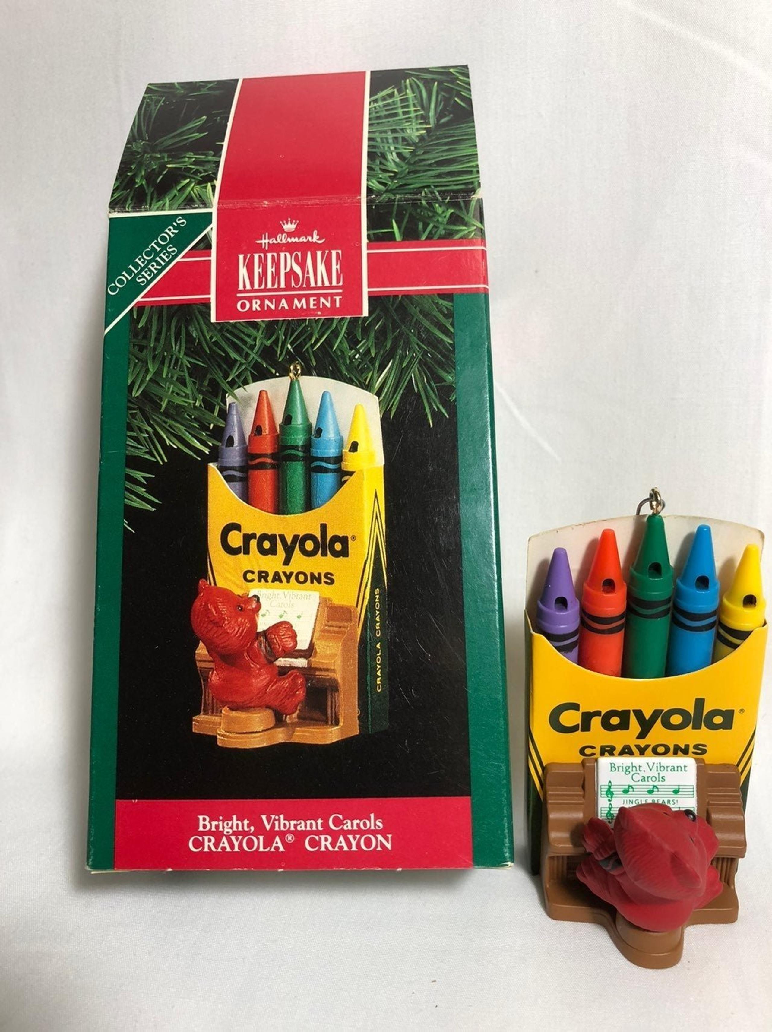 Vintage Crayola ornament