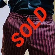 Topman Slim Fit Striped Pants.