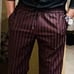 Topman Slim Fit Striped Pants.