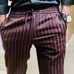 Topman Slim Fit Striped Pants.