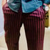 Topman Slim Fit Striped Pants.