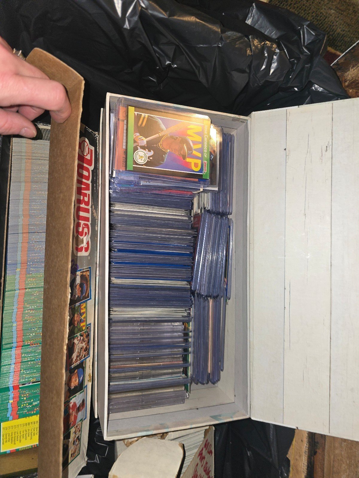 Baseball cards collection