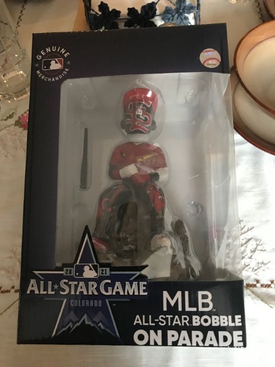 St. Louis Cardinals 2021 All-Star Game Bobble On Parade Bobblehead LTD 97/221