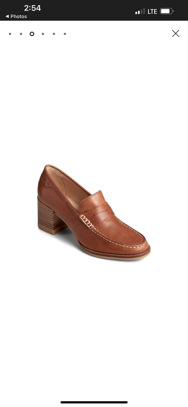 Sperry Seaport Penny Heel Shoes