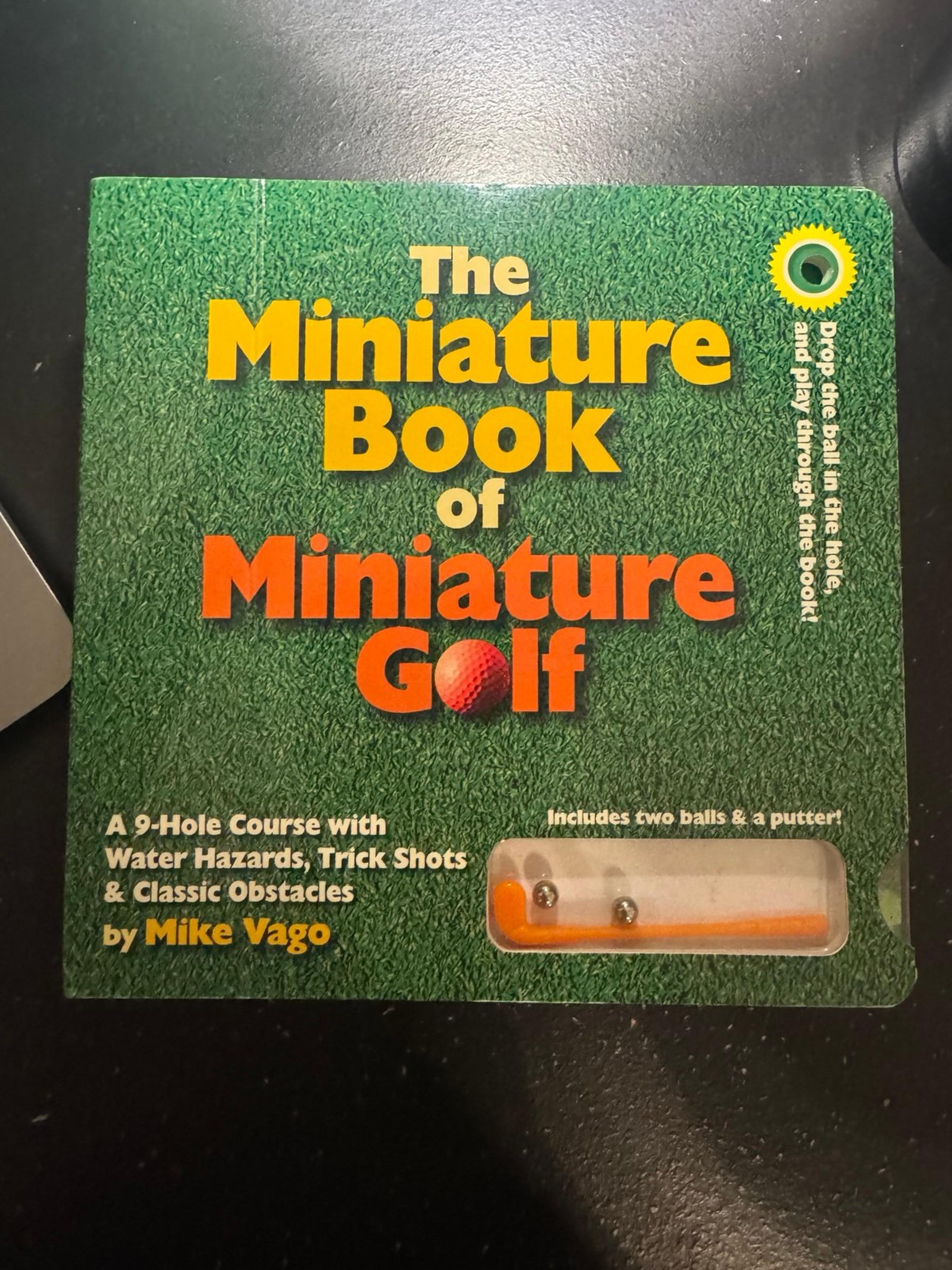 Miniature Book of Mini Golf