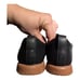 Ponto The Pacific Black Recycled Leather Lace-Up Comfort Oxford Dress Shoes 10.5
