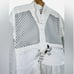 Free People Movement White Under The Sea Mesh Convertible Active Button Jacket