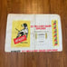 1950s Vitality Chicago Illinois 100 lbs Cattle feed bag canvas advertising decor
