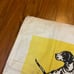 1950s Vitality Chicago Illinois 100 lbs Cattle feed bag canvas advertising decor
