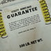 1950s Vitality Chicago Illinois 100 lbs Cattle feed bag canvas advertising decor