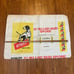 1950s Vitality Chicago Illinois 100 lbs Cattle feed bag canvas advertising decor