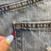 Levi's 501 Distressed Jean Shorts size 34