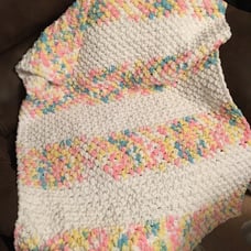Handmade baby blanket