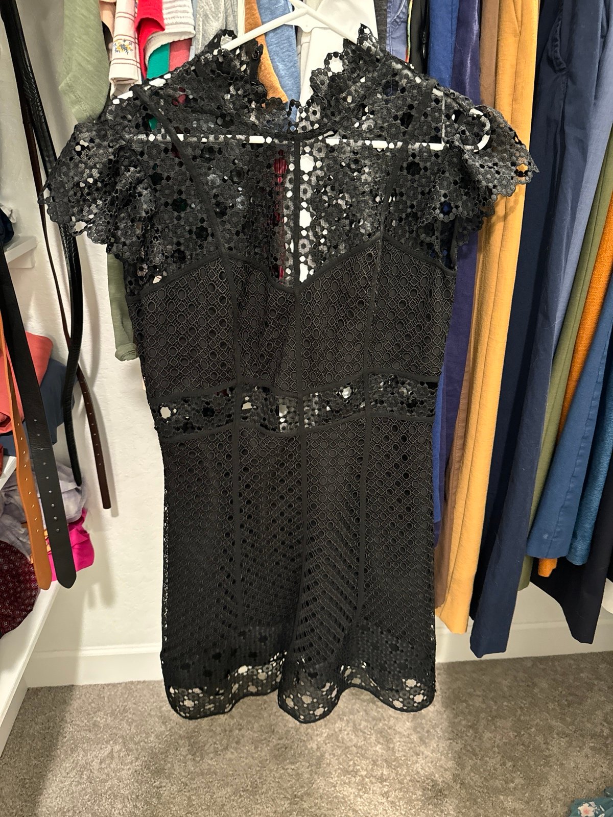 Sandro lace dress