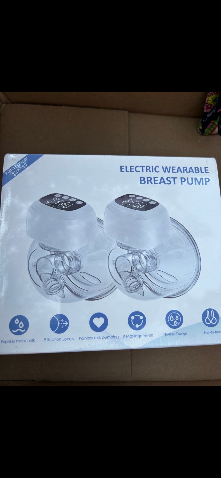 wearable breast pump