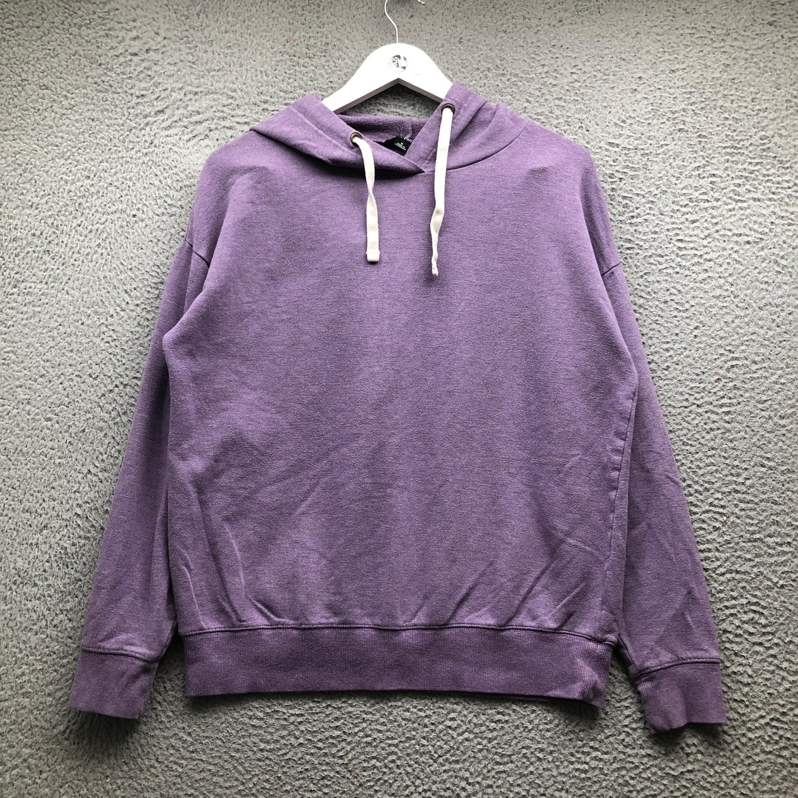 Buffalo David Bitton Sweatshirt Hoodie Women's Medium M Long Sleeve Purple