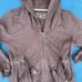 Ariat Chocolate Brown Full Zip Hoodie Jacket Retro Western Casual Cotton Blend