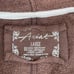 Ariat Chocolate Brown Full Zip Hoodie Jacket Retro Western Casual Cotton Blend