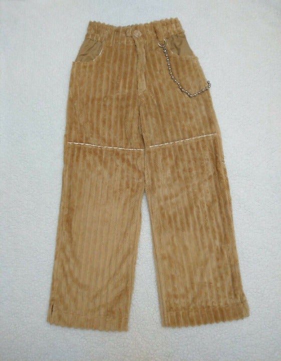 SOMEWHERE NOWHERE Jumbo Corduroy Pants V.2 Size S/M 24WX27L Beige
