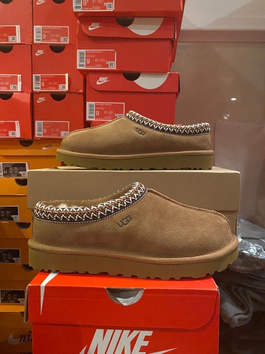 UGG Tasman Slippers Chestnut Size 8 Womens BRAND NEW *FREE SHIPPING*