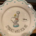 Rae Dunn DUMBO canister and TWO 8 plates