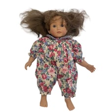 Vintage My Twinn Doll Cuddly Collection Original Outfit Approx 13”H Brown Hair