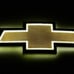 5D LED Chevrolet Sedan TAIL Emblem Logo Light Badge Lamp Cruze Malibu NO TRUCK