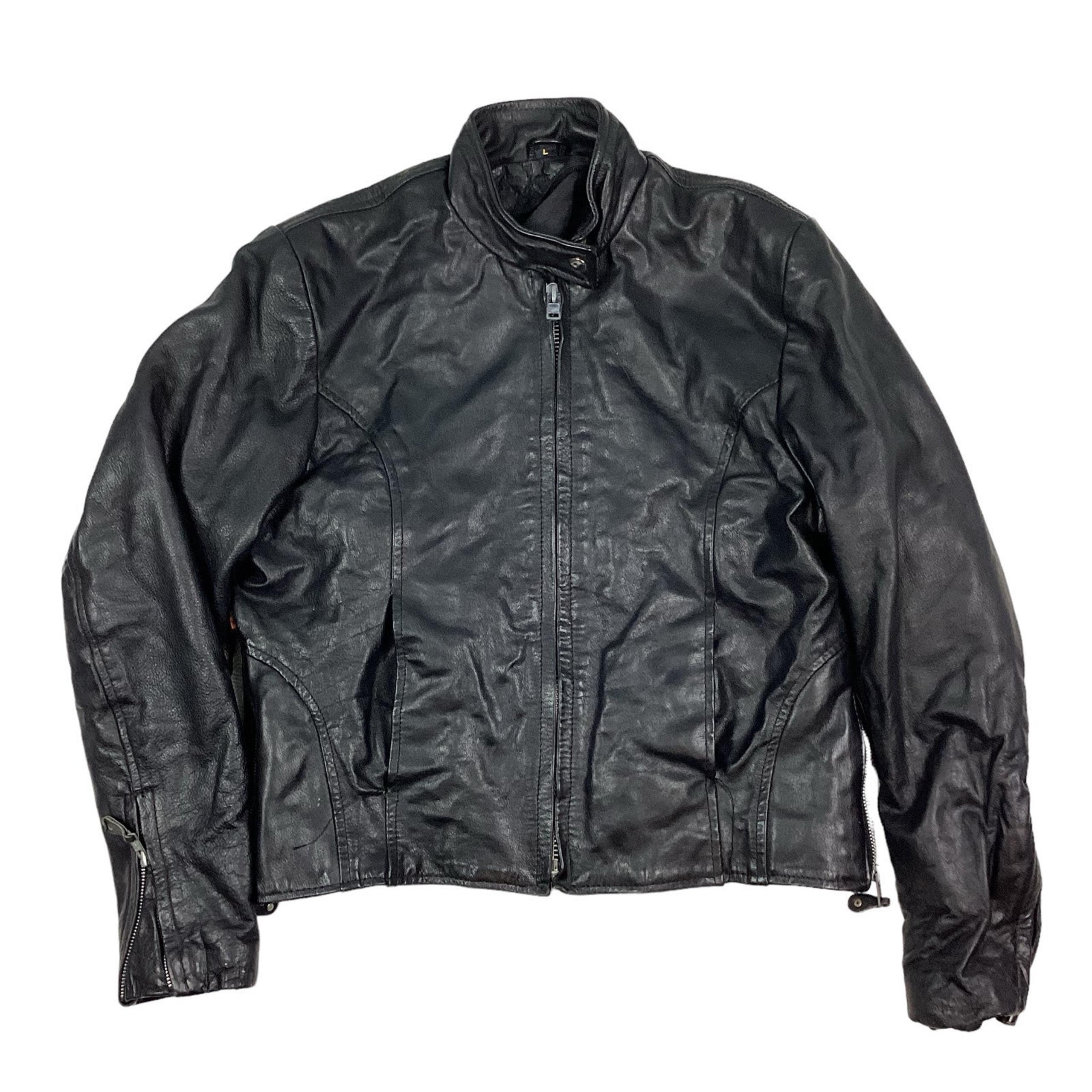 Vintage Hot Leathers moto jacket